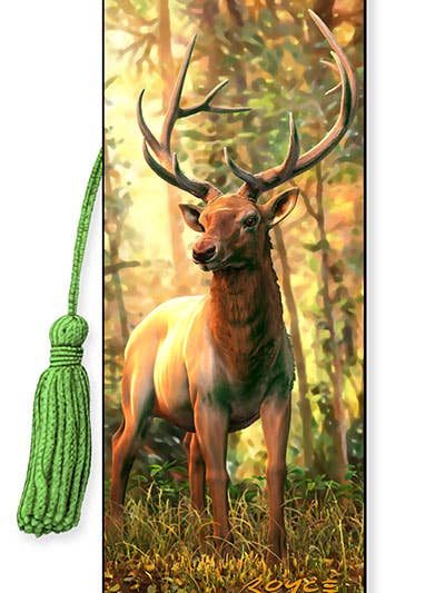 3D Royce bookmark - Elk for wholesale by Artgame Ltd.