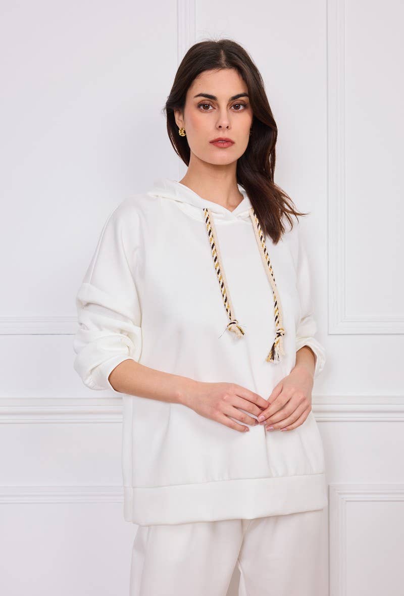 Grau Dicker Kapuzenpullover für den Großhandel auf Faire1