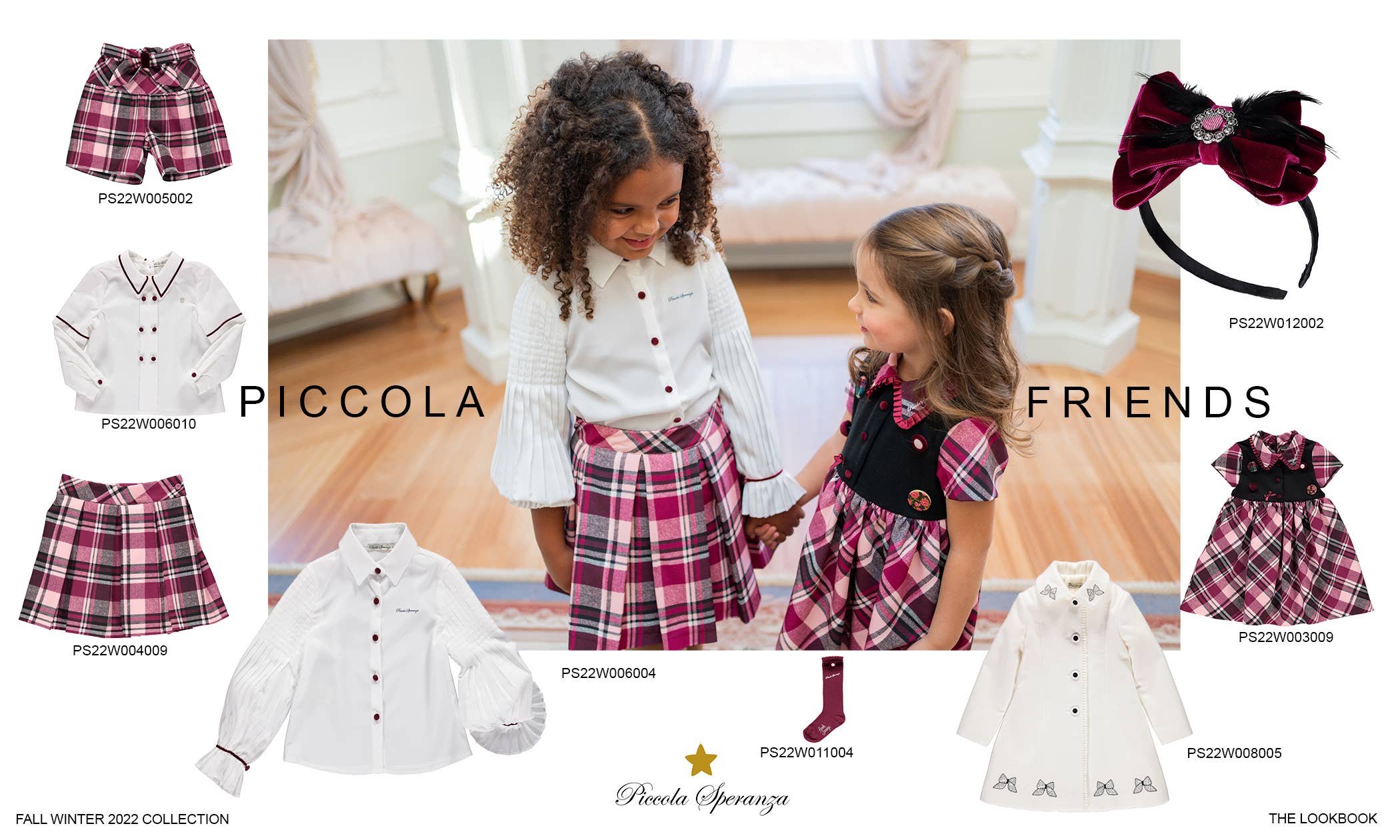 ROSA Falda con estampado de cuadros rosa con tul en el dobladillo de venta al por mayor en Faire2