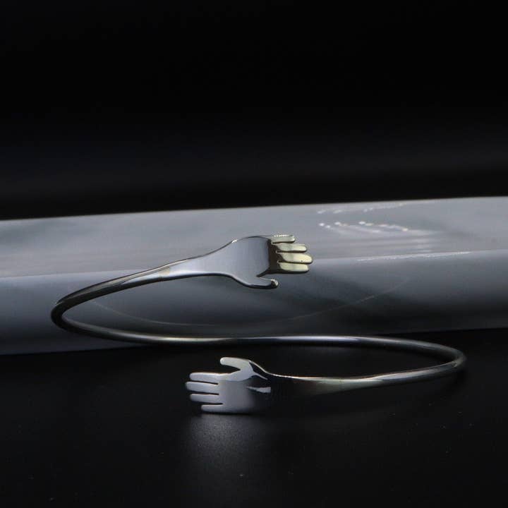 Gowa Design - Wholesale Cuff Bracelet - Couple bracelet Hand Sign Bangle7