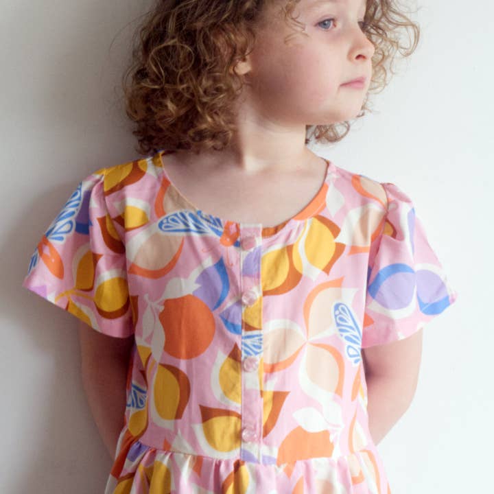 Fionna Hanna – wholesale Craft sewing kit – Peplum Shirt Sewing Pattern for Kids1