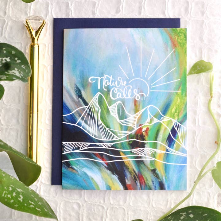 Cartão Nature Calls por atacado de Create Joy Project