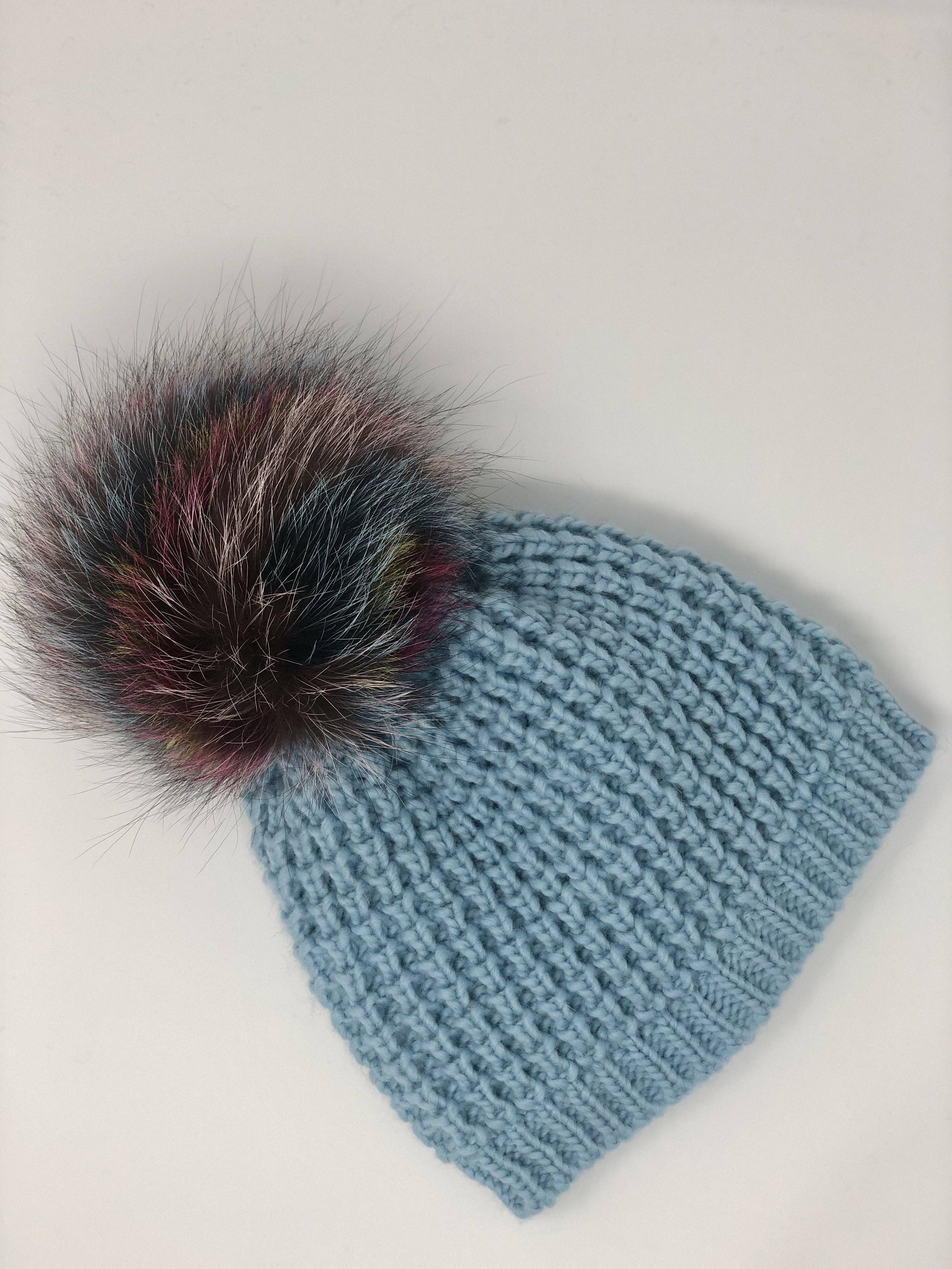 Kyi Kyi - Wholesale Beanie - Women's - Classic Fur - Multi Color Pom13