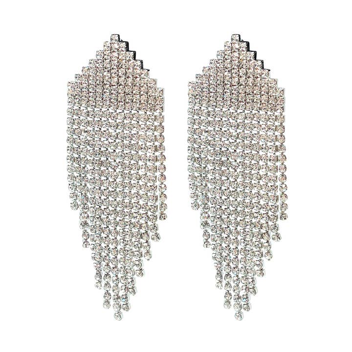 ELLIE EARRING SILVER for wholesale by PIPOL