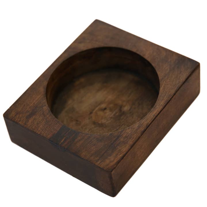 Forever Green Art – Großhandel Kerzenhalter – Käseform aus Holz - 1 Loch