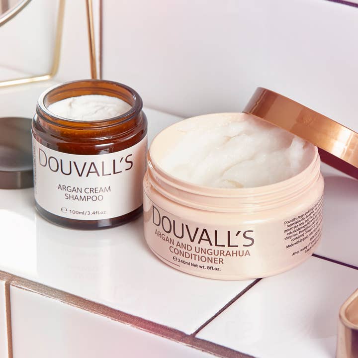 Argan Eco hårvårdsset (schampo och balsam) för wholesale av Douvall's