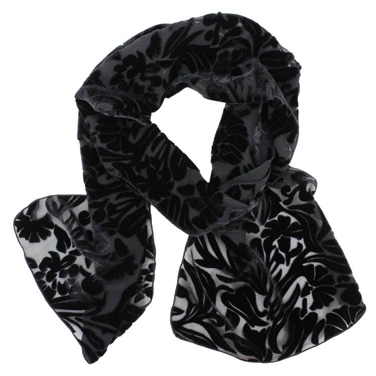 Dana Herbert - Wholesale Scarf - Women's - Burnout Velvet Scarf11