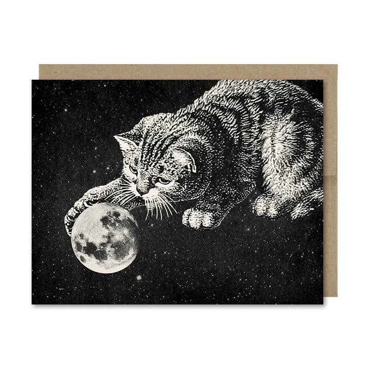 Mooncat Card for engroshandel hos The Galek Sea