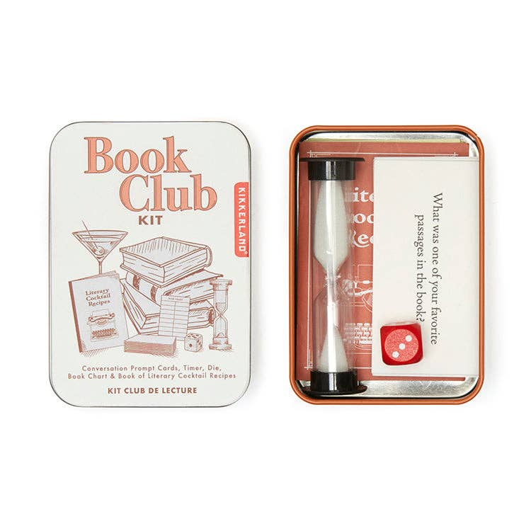 Kikkerland Design Inc - Wholesale Card Game - Book Club Kit1