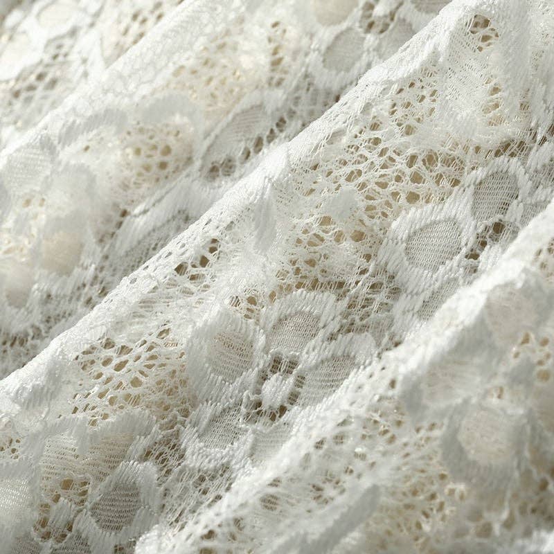 safistyle - Wholesale Skirt - Women's - Scalloped Lace Mini Skirt2