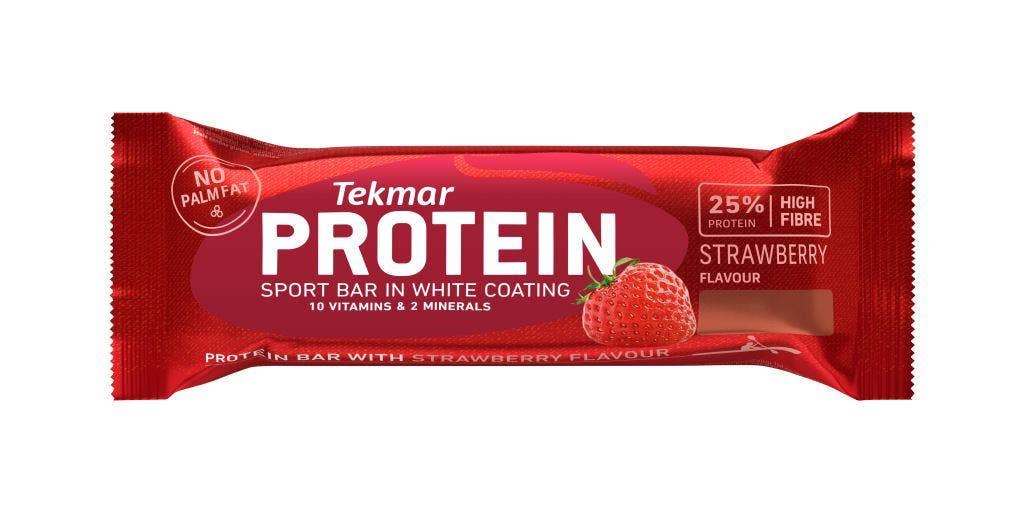 Gourmandise - Wholesale Snack Bar - Protein bar Strawberry flavour TEKMAR