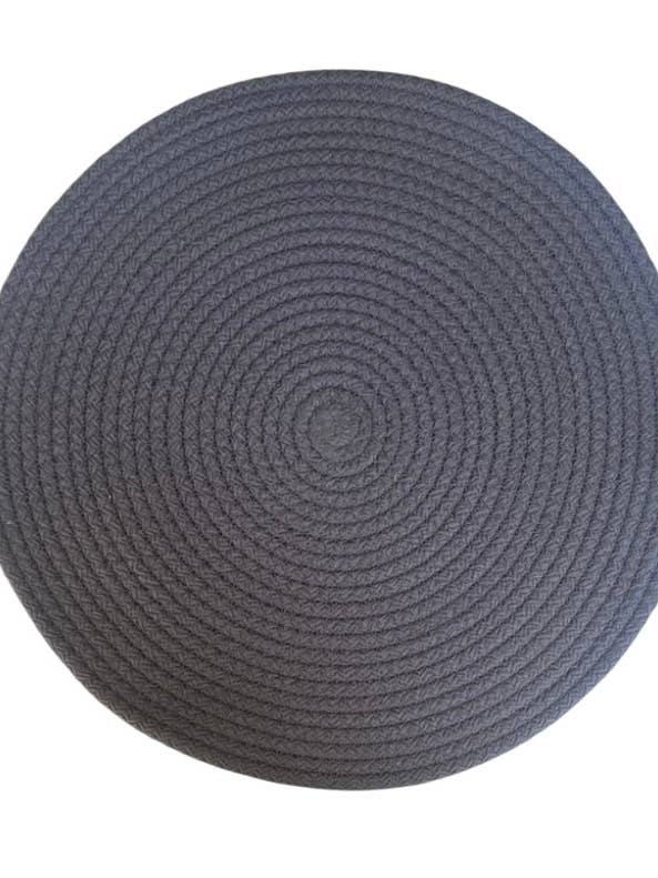 Conjunto de Placemat de Corda Meia-Noite Tingido à Meia-Noite por atacado de Whigstock Studio