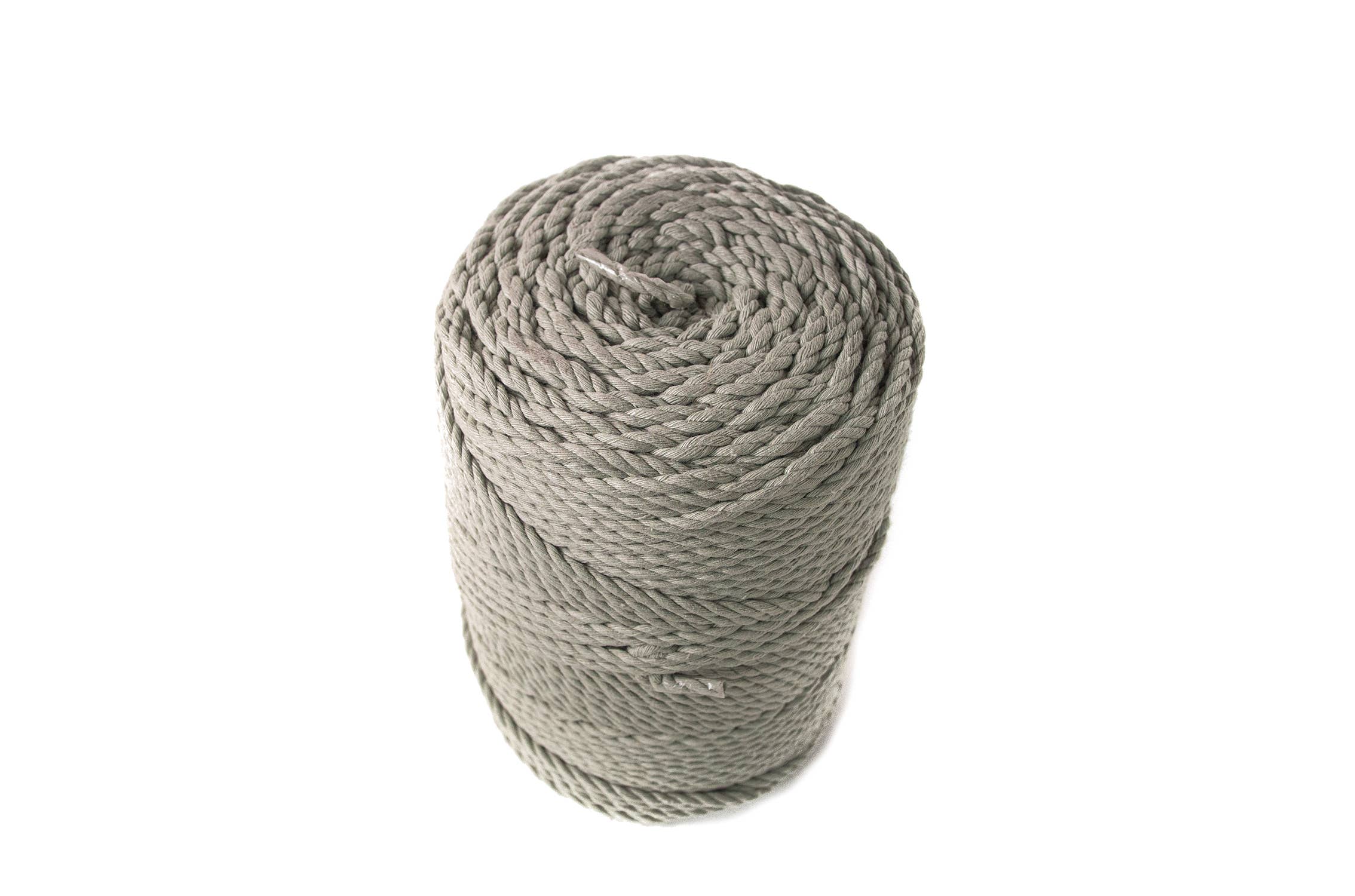 woolexperts – material para artesanato por atacado – Corda de macramê 4 mm de algodão torcida para artesanato5