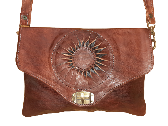 Hecho a mano - Wholesale Shoulder Bag - Women's - Fiesta bag with sun1