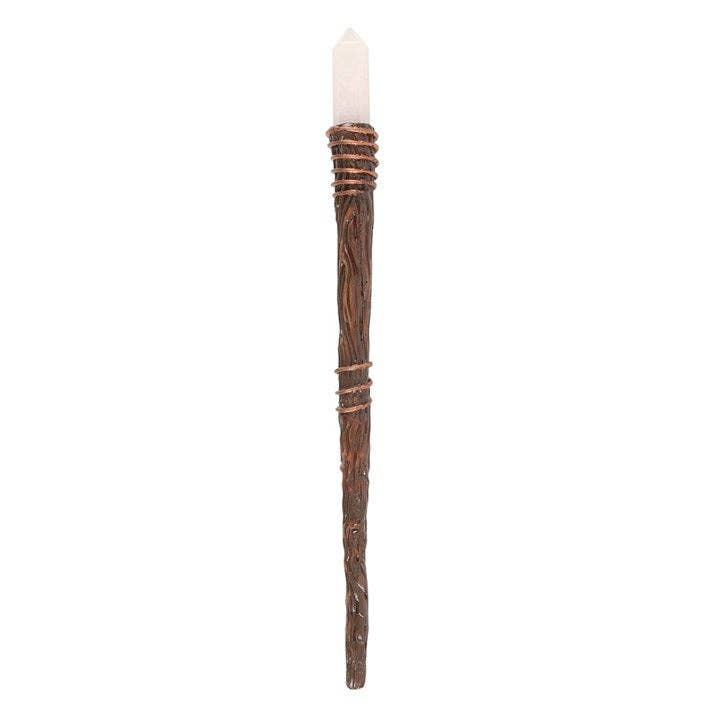 Something Different Wholesale – wholesale Meditation supplies – Thin Energy Clearing Aura Quartz Crystal Wand1