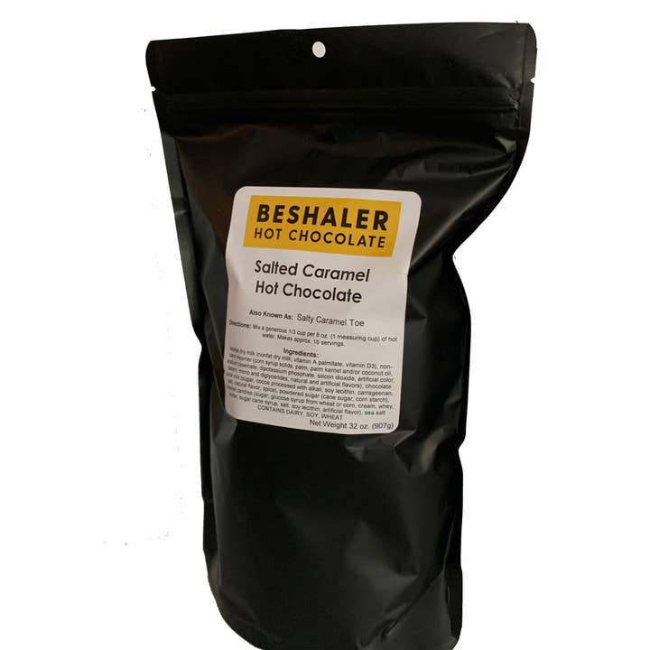 Bulk Bag - Salted Caramel for wholesale by Beshaler Hot Chocolate