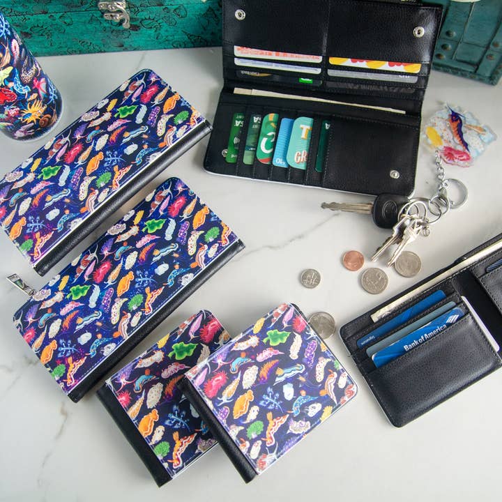 The Slug And Kraken - Wholesale Wallet - Men's - Nudibranchs of the World Small Mens wallet6