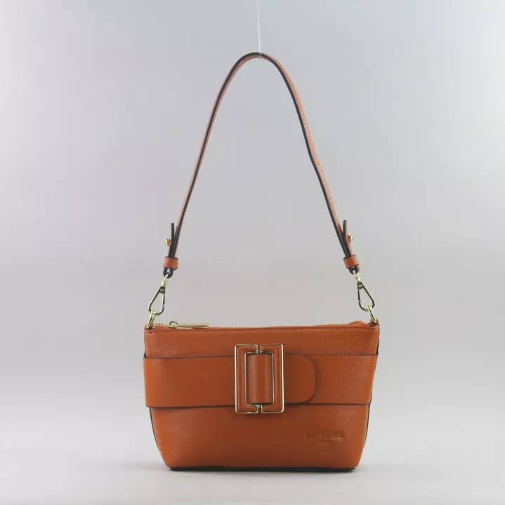583036A Mandarine Leather Bag for wholesale by Frederic T.