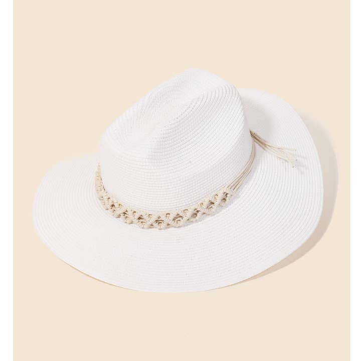 Anarchy Street – Großhandel Strohhut – Damen – Floppy Fedora Stroh-Sonnenhut0