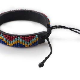 BeadWORKS - Wholesale Beaded Bracelet - Leather Bracelet3