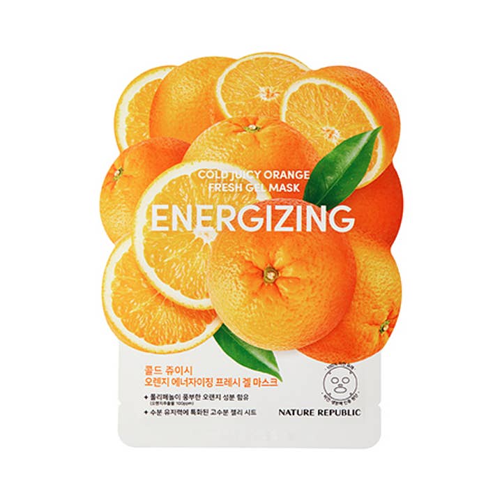 NATURE REPUBLIC Cold Juicy Fresh Gel Mask Orange Energizing for wholesale by EMC