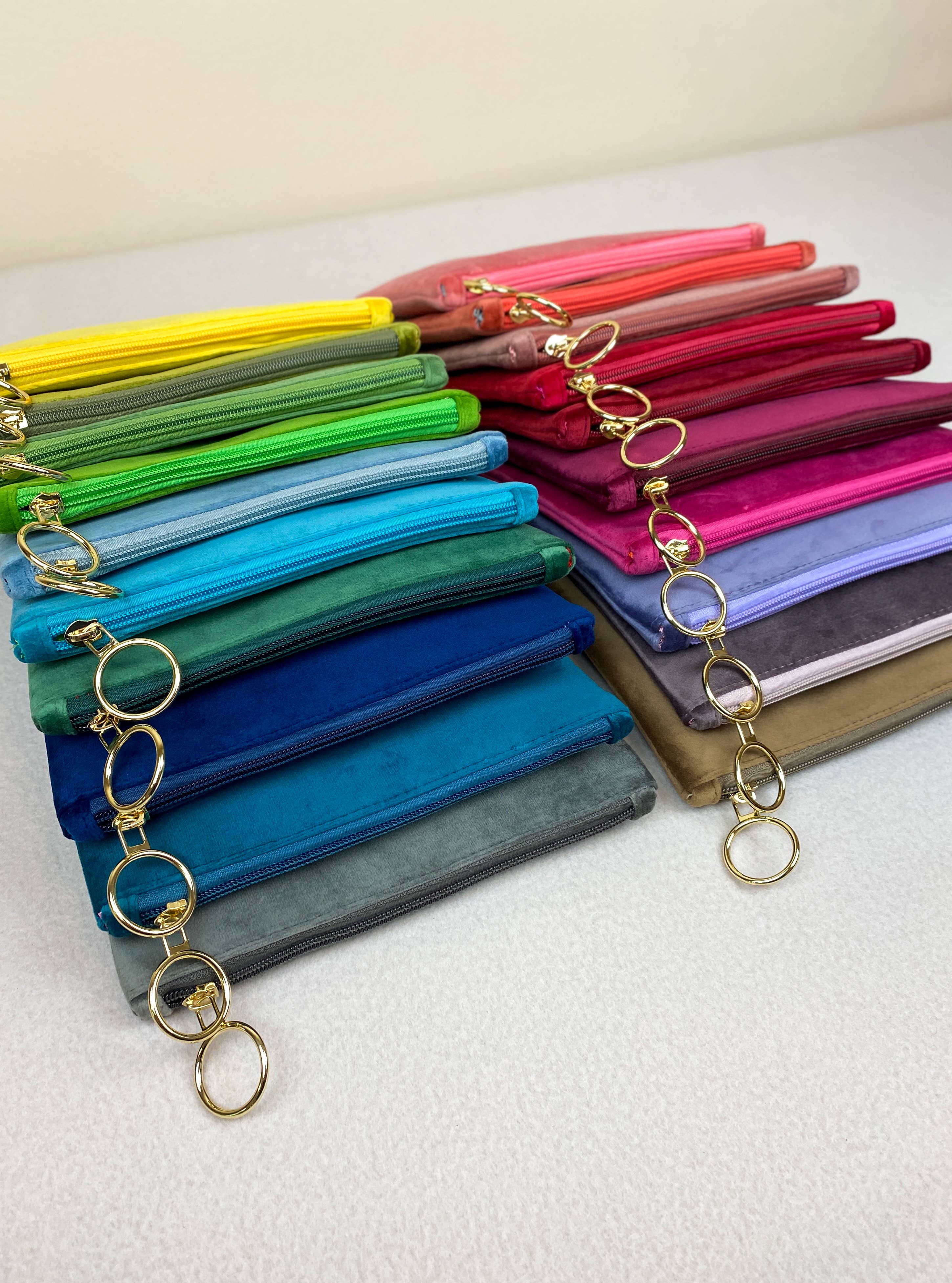 Herzilein-Wien GmbH - Venta al por mayor Bolsa para maquillaje - Bolsa de Navidad de Terciopelo para Coche - Neceser de Mujer16