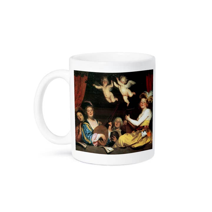 3dRose - Wholesale Coffee Mug - 3dRose, The Concert, 1624 by Gerrit Van Honthorst, Woman with Instruments, Mug8
