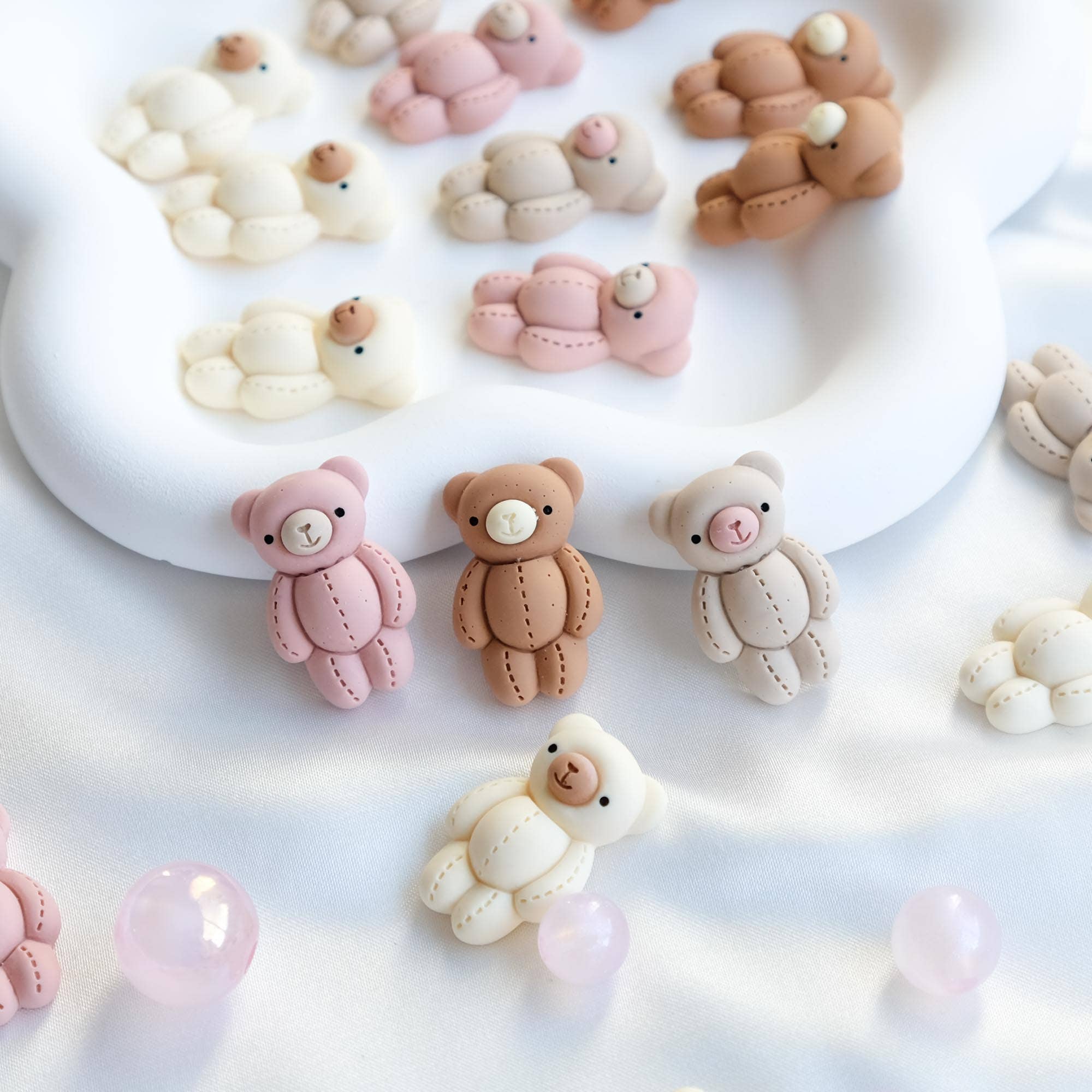 random Coffee Teddy Bear (4 Pack) for wholesale on Faire8