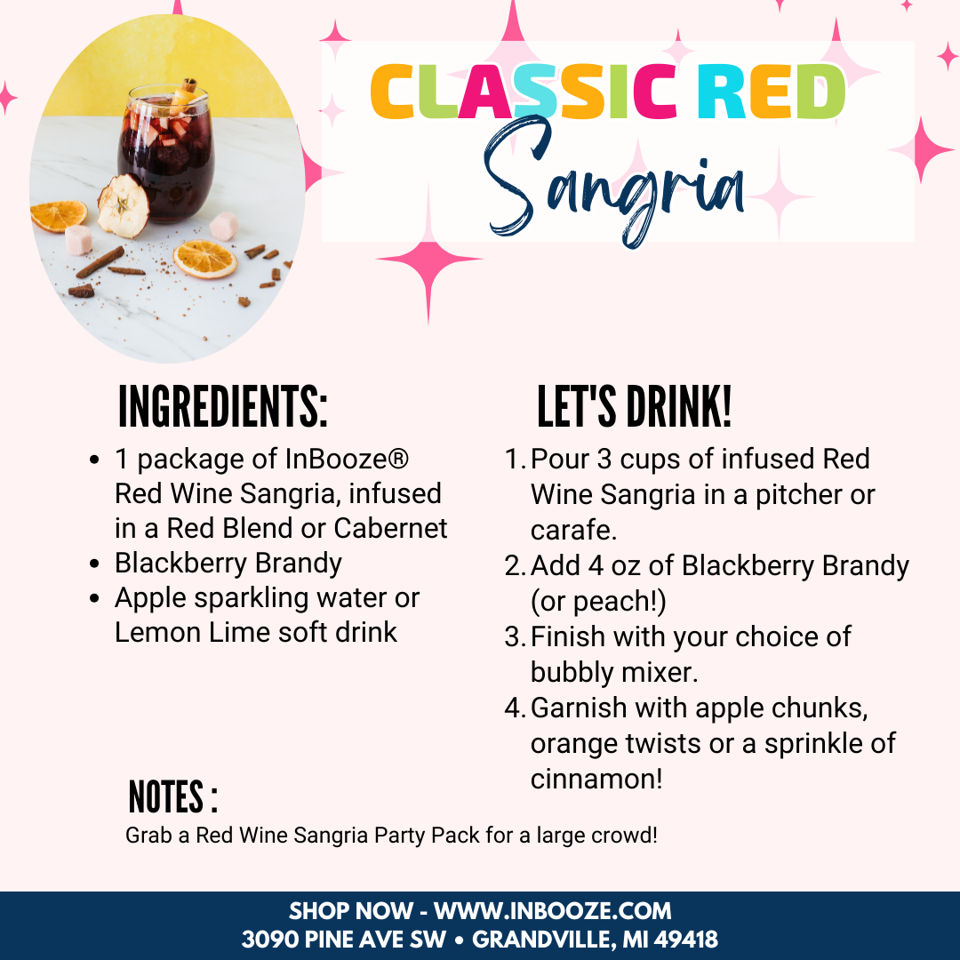 InBooze - Wholesale Dhz-drinkset - Red Wine Sangria cocktail kit voor alcoholinfusie7