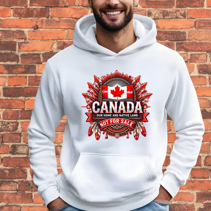 Canada Not for Sale Hoodie Funny Customize T-shirt for wholesale by Worldwide Souvenir Mart