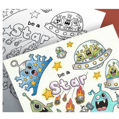 Wellspring - Vendita all'ingrosso Libro da colorare - Bambini e neonati - Libro da colorare e attività - Super Silly Monsters