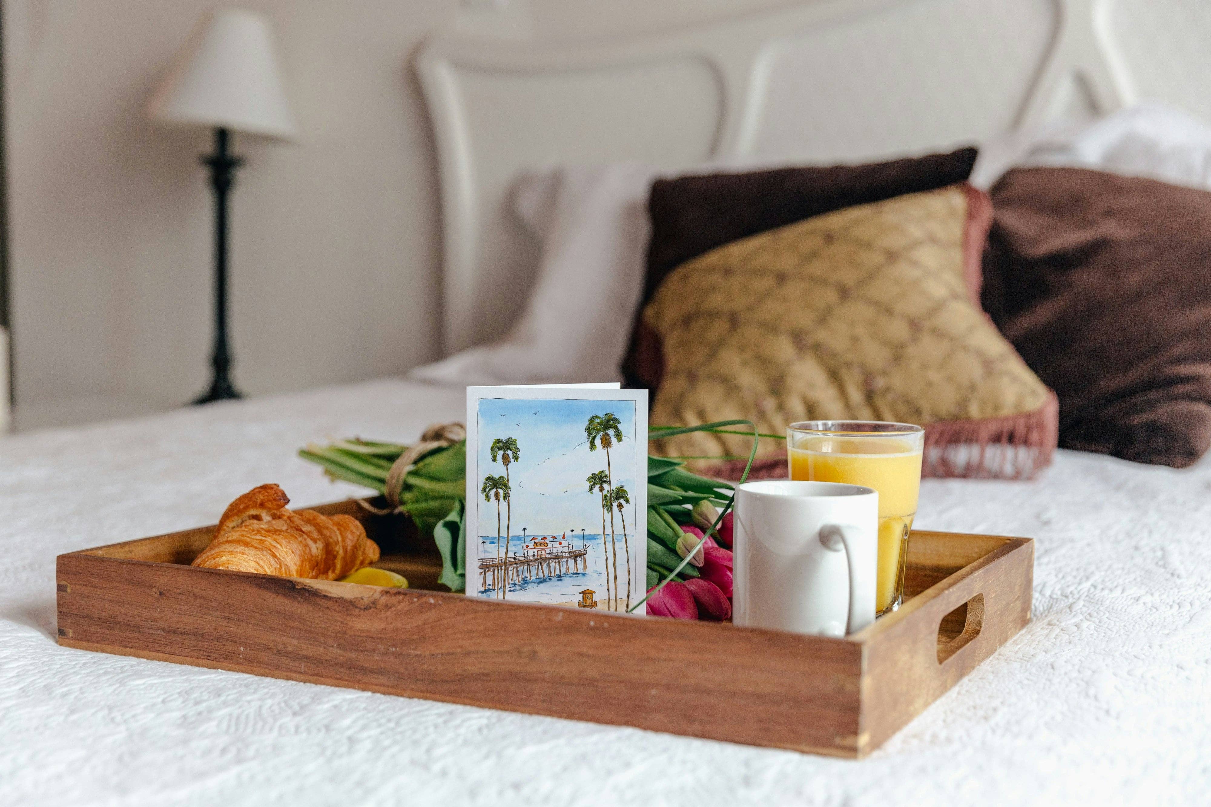 Maria Langgle - Wholesale Everyday Greeting Card - Balboa Pier Folded Greeting Card with Envelope 5x73