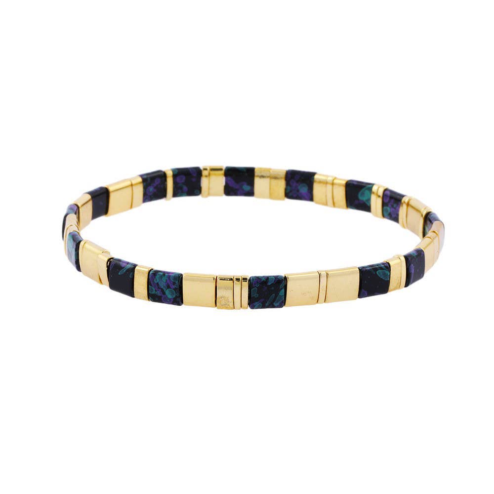 Mio Queena – Engroshandel Perlearmbånd – 5 mm TILA perle armbånd med elastik - BJ66