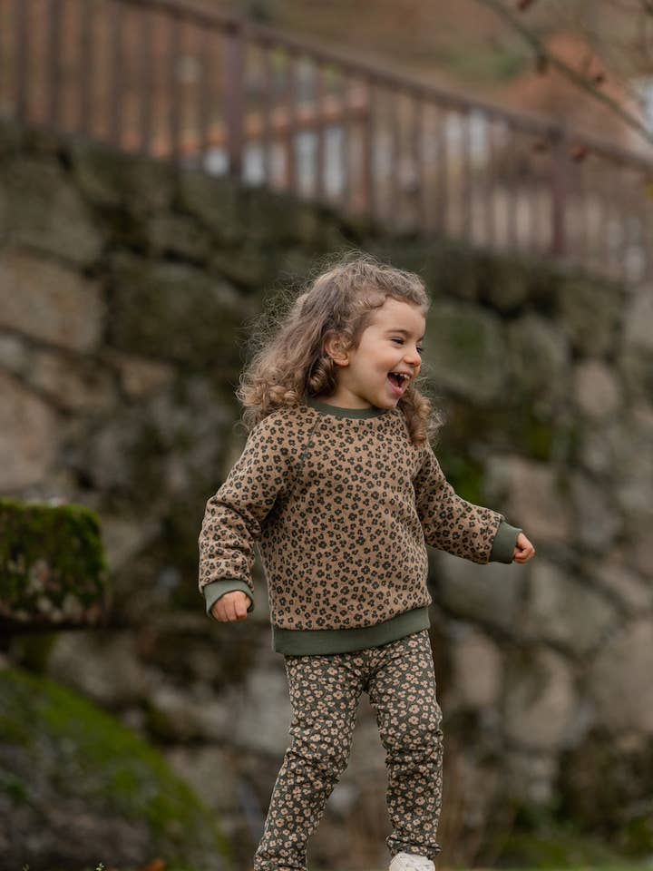 Legging Nevada Khaki Print pour la vente par PETER JO