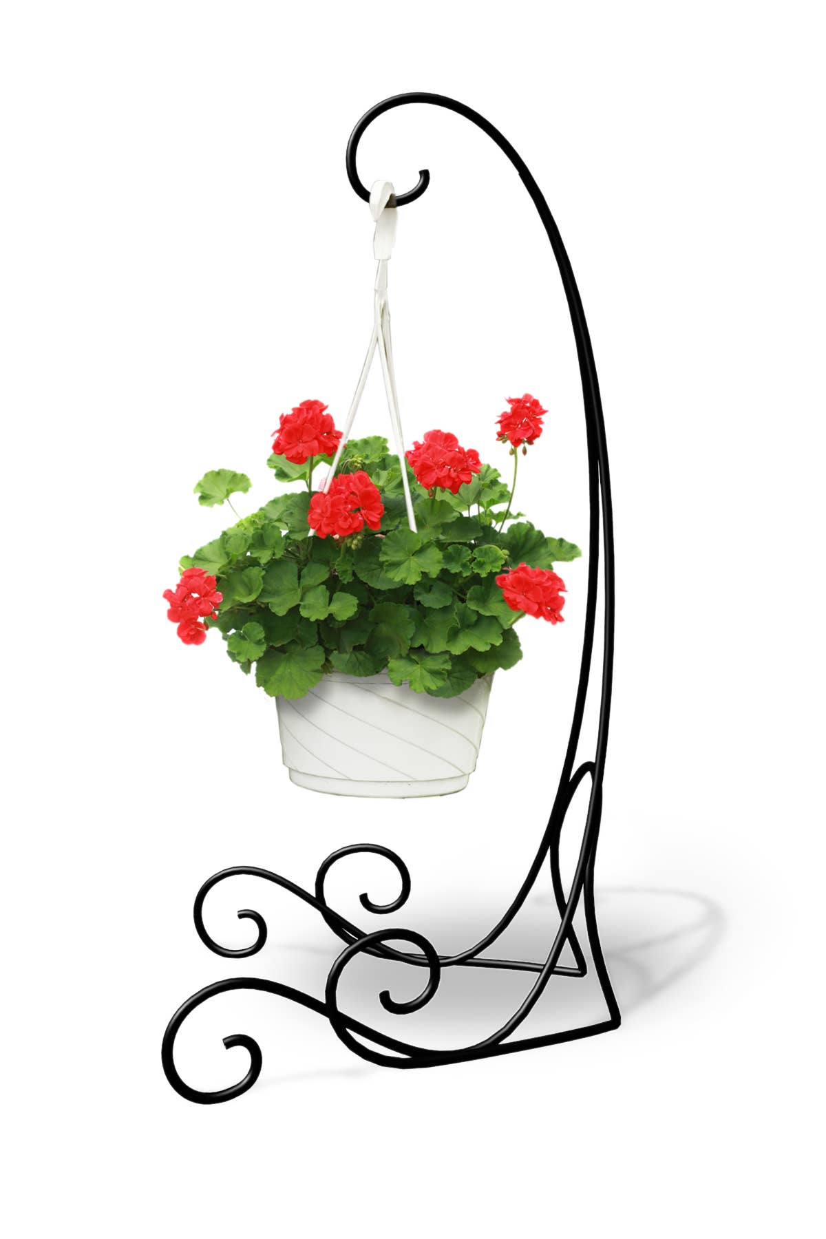 Plastec Products - Wholesale Plant Pot Stand - Veranda Stand Deluxe Black1