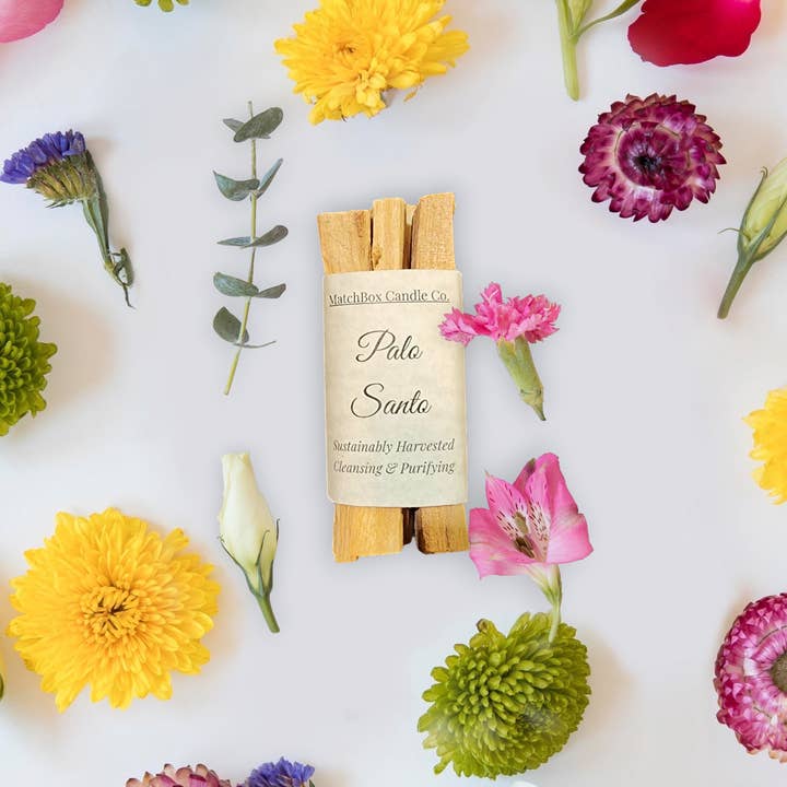 Palo Santo for wholesale by MatchBox Candle Co.
