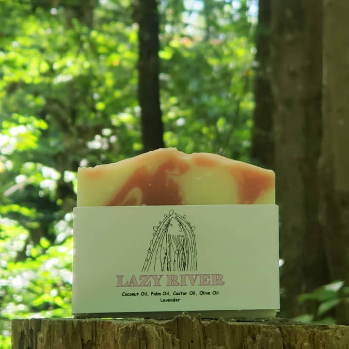 Lazy River All Natural Soap for wholesale by Wildman Soap