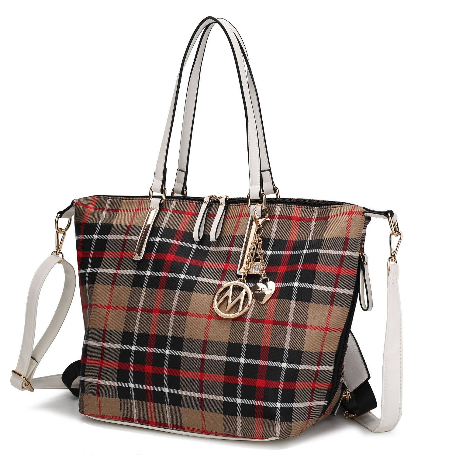 MKF Collection - Vendita all'ingrosso Sacca da viaggio - Donna - Zaino convertibile da donna MKF Layla by Mia K15