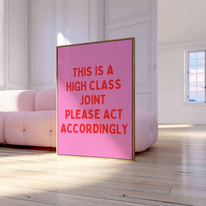 D'LUXE PRINTS - Wholesale Poster - High Class Joint Print7