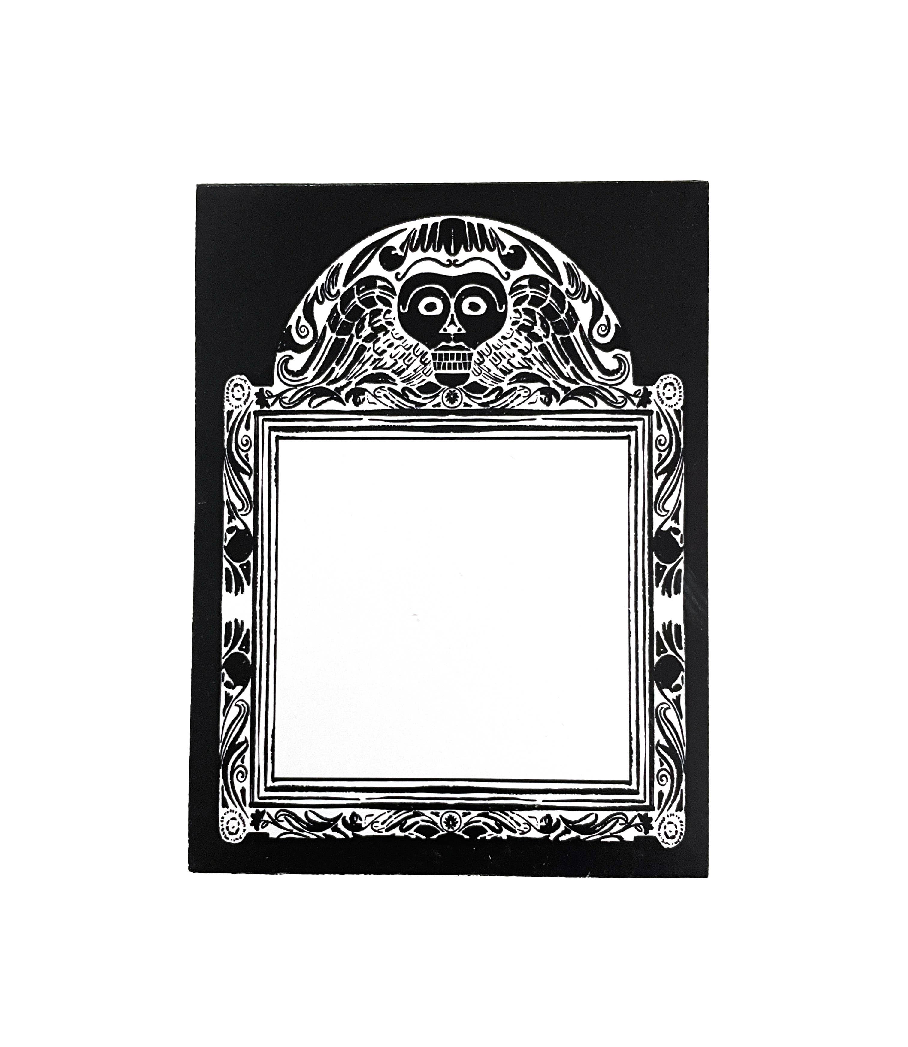 drawn by water - Wholesale Notepad - Gravestone List pad, Memento Mori Notepad, Goth Stationery 3