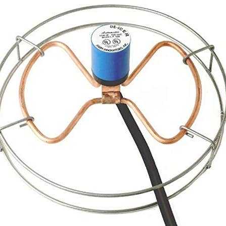 Farm Innovators Model H-429 Economical Submergible Tank De-Icer with Attached Guard, 1,500-Watt for wholesale by RodenticideCanada.com