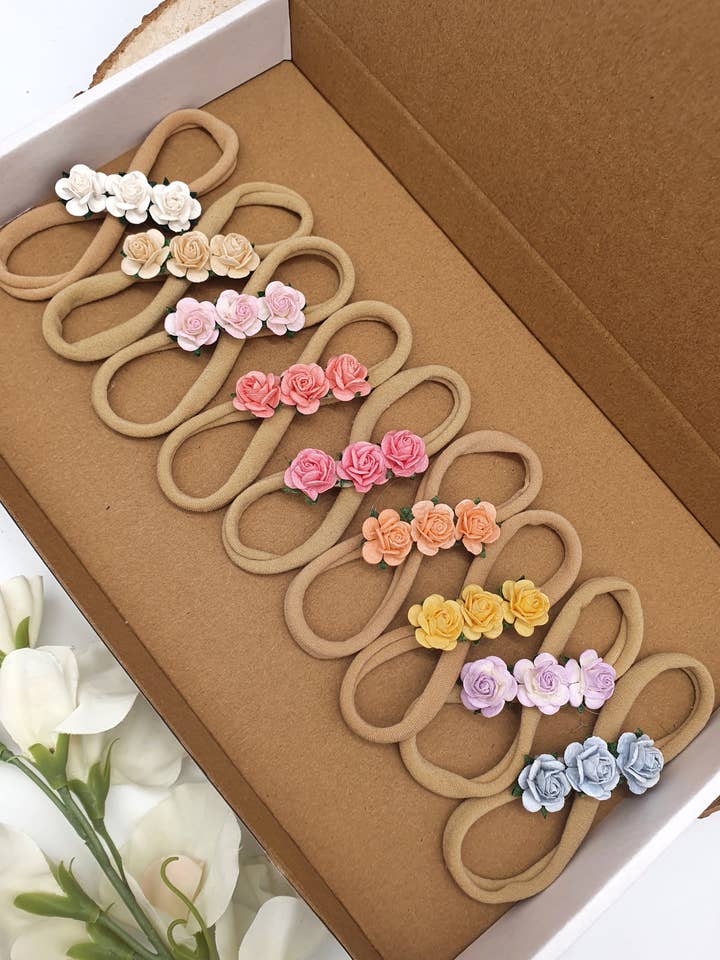 Dainty Rose hoofdbanden voor wholesale door Hair Candy Boutique