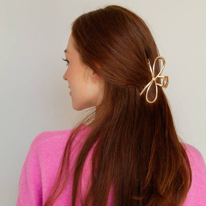 Shop ANDi - Wholesale Hair Clip - Women's - Radiant Bow Claw Clip
