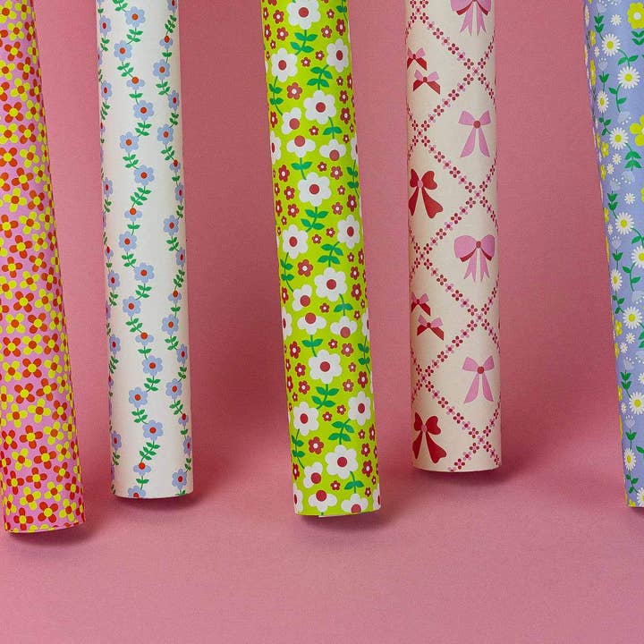 My Darlin' - Wholesale Flat Wrap - The Bow Show (Pink Edition) Holiday Wrapping Paper6