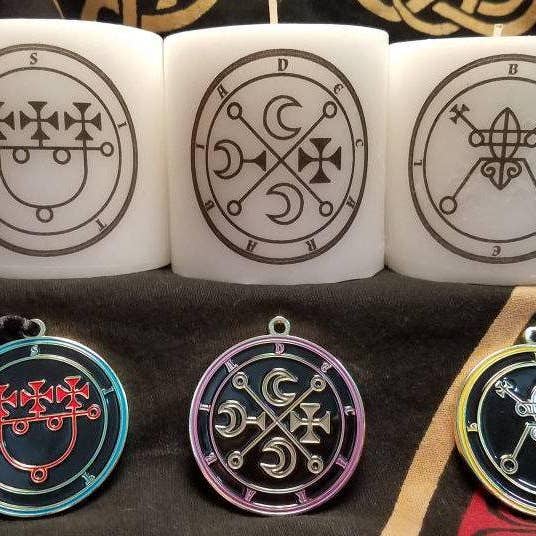 Goetic Impressions - Wholesale Votive Candle - Custom Goetia Demon Sigil Candle2