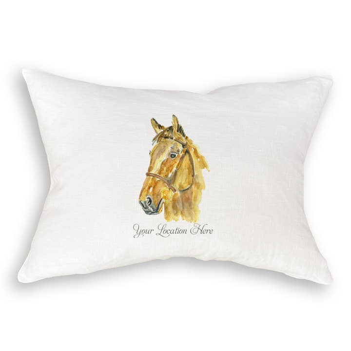 French Graffiti - Wholesale Tea Towel - Horse Head with Location9