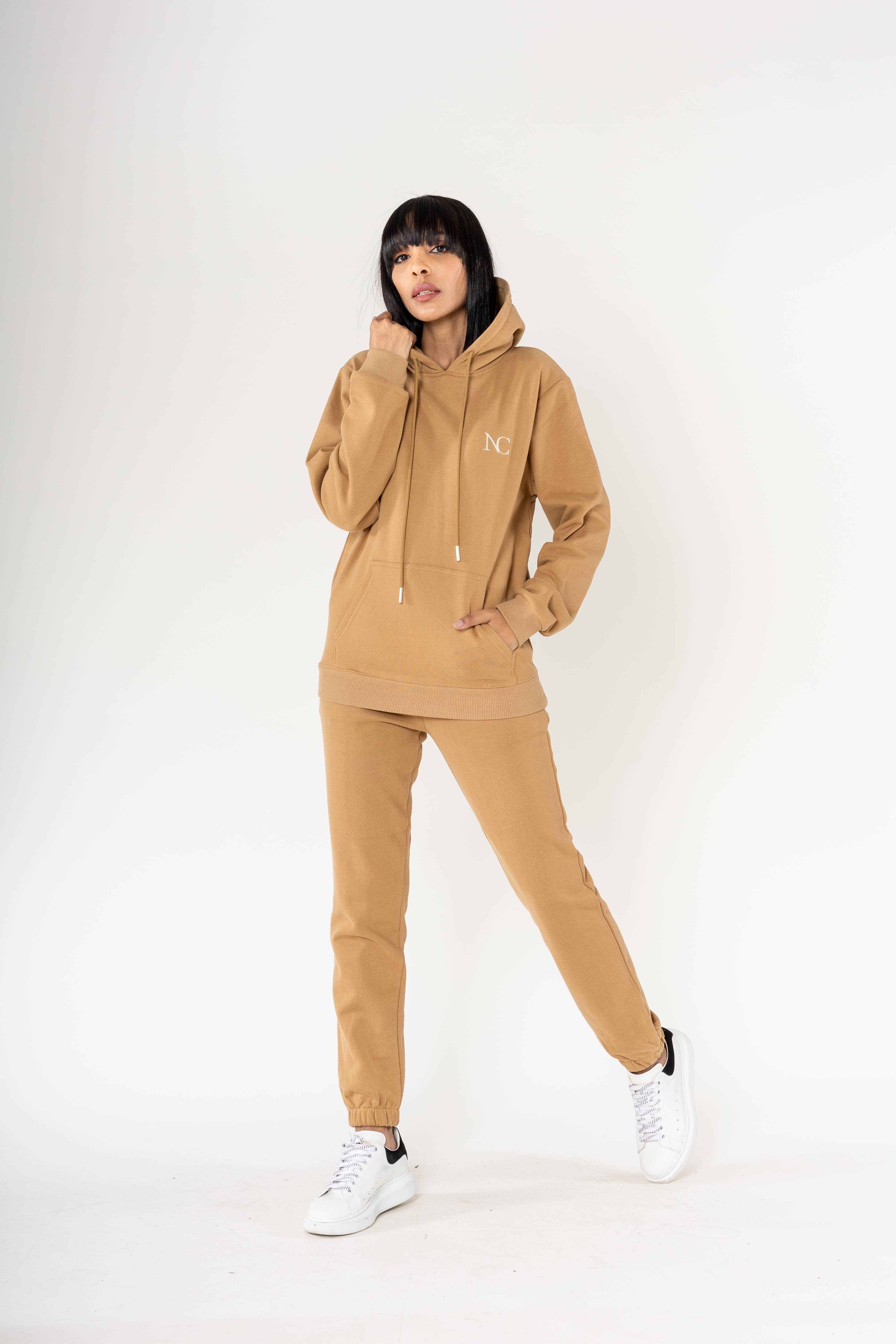 Nina Carter - Wholesale Activewear Set - Women's - Nina Carter Jogging Set with Hood + Tight Socks F020+F0214