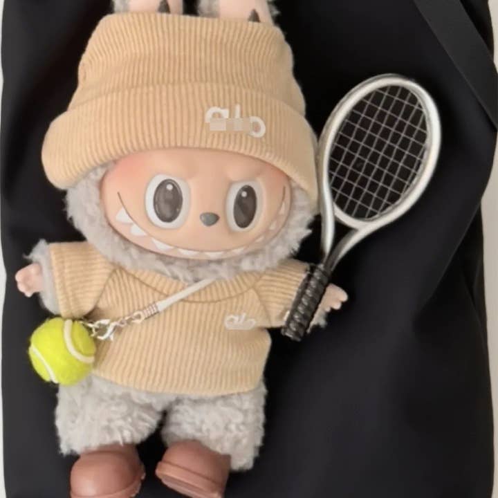 Little Trendy - Vente Vêtement de poupées – enfant - Vêtements de poupées de 17 cm ensemble de tennis Sports monstres5