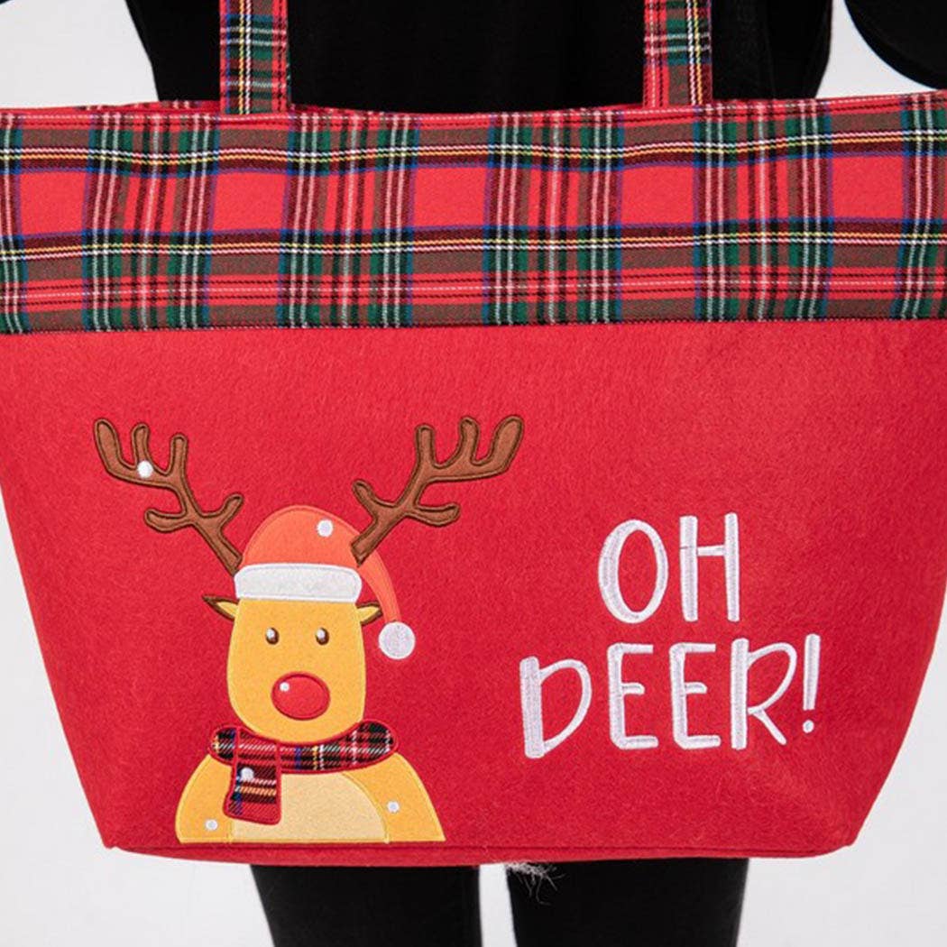 RD Sac fourre-tout de Noël Oh Deer Letter Reindeer en vente sur Faire6