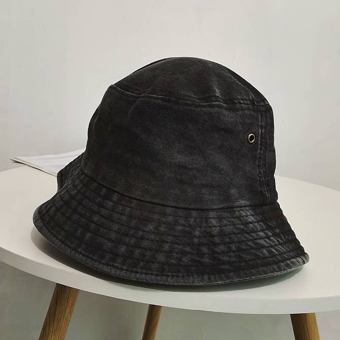 Mommy and Me Matching Casual Denim Blue Fisherman Hats for wholesale by PatPat